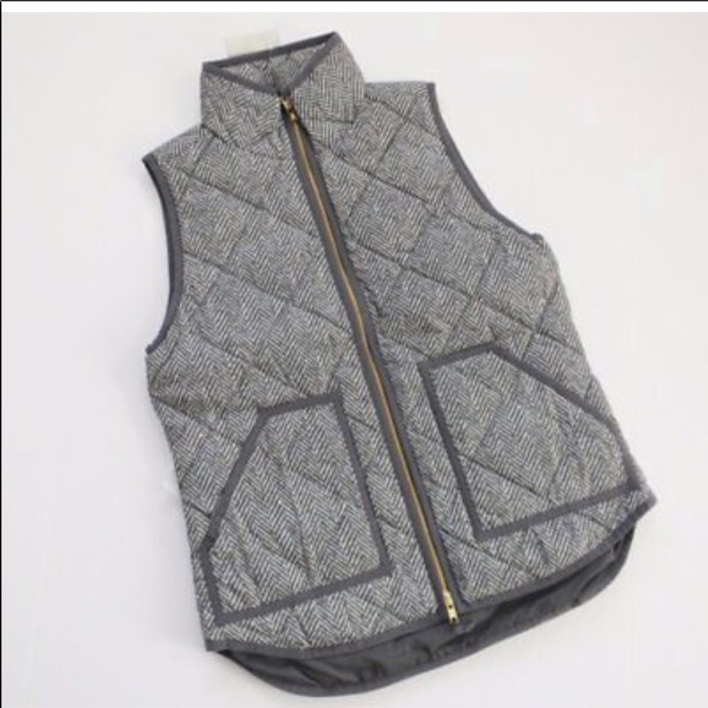 J.Crew Herringbone Vest - Picture 4 of 7